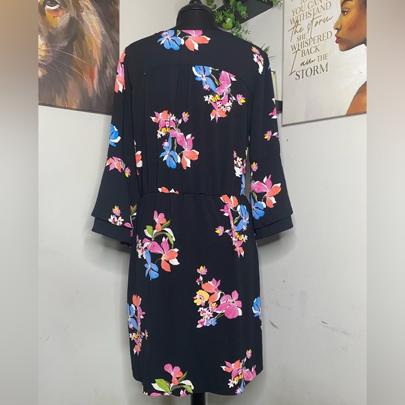 A.N.D EAWY Black Floral Dress - Picture 4 of 10